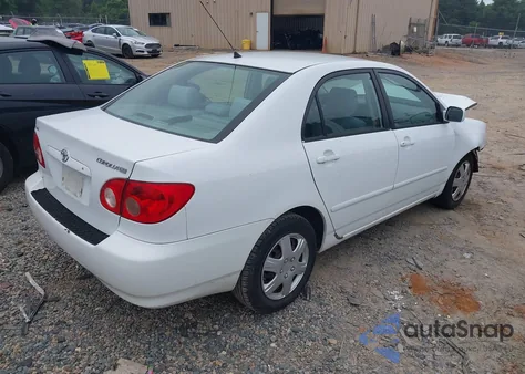 2005 Toyota Corolla Le from USA, damaged, VIN JTDBR32E952053607